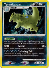 Tyranitar 30/100 Cosmos Holo Promo - Dark Rampage Theme Deck